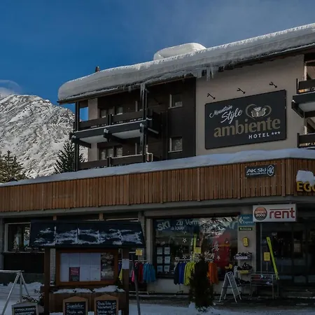 Ambiente Mountain Style 3* Saas-Fee